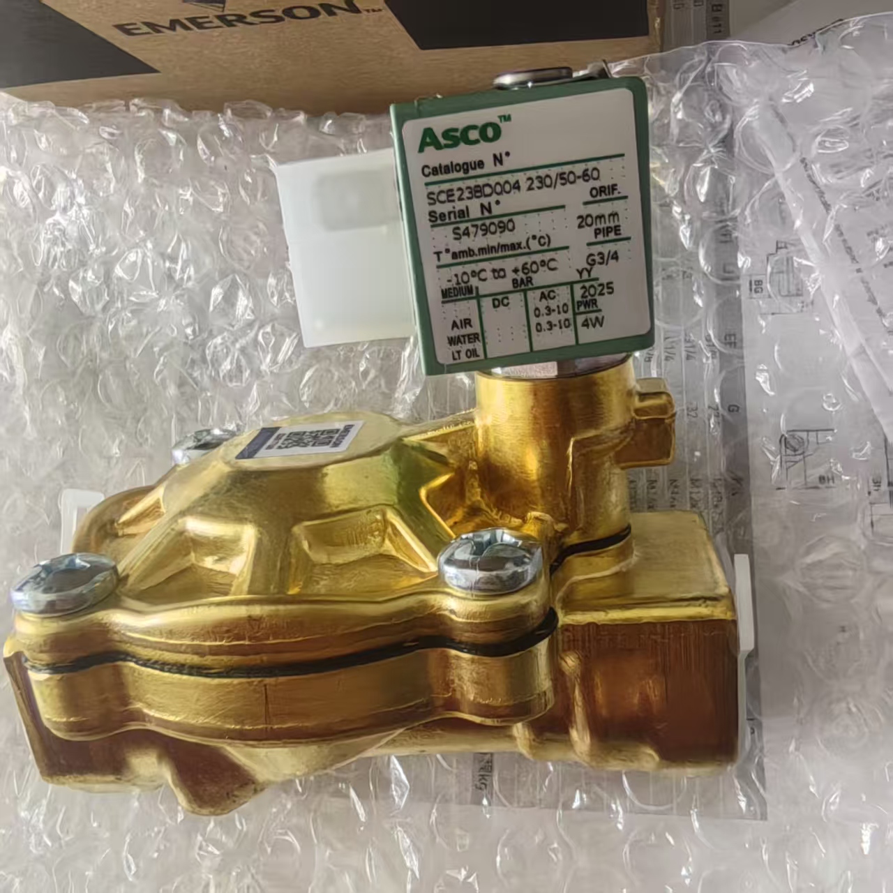 ASCO늴ySCE238D004 230/50-60