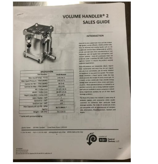 Drain-AllˮyVH20-0LAAA