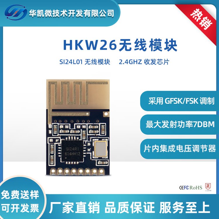 SI24R1oͨӍģK2.4Gb_PհlģKNRF24L01