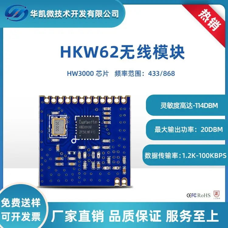 433MoͨӍģKHW3000ͳɱCC1101\/si4432\/si4463
