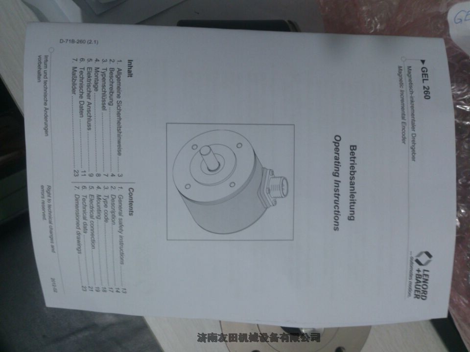 GEL 2432T-1BC600  Lenord+Baueraݹ